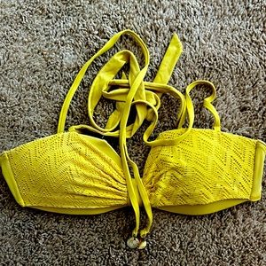 H&M Yellow Bikini Top